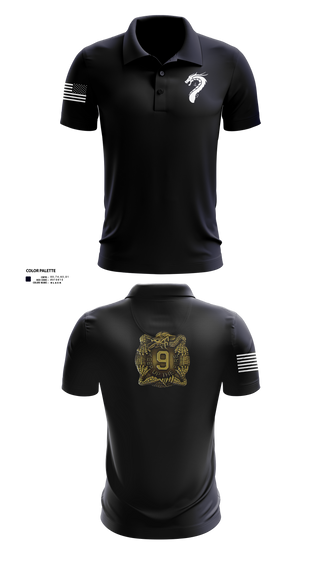 Short Sleeve Performance Polo, 4-9 Infantry 4/2SBCT, , Teamtime, Team time, sublimation, custom sports apparel, team uniforms, spirit wear, spiritwear, sports uniforms, custom shirts, team store, custom team store, fundraiser sports, apparel fundraiser