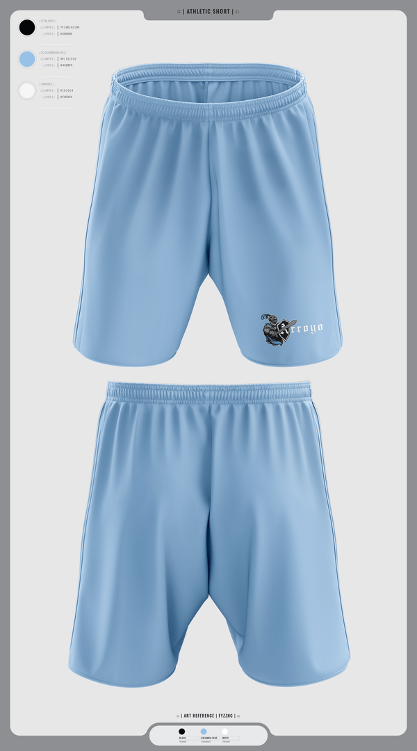 Athletic Shorts With Pockets, Arroyo Knights Softball, Softball, Teamtime, Team time, sublimation, custom sports apparel, team uniforms, spirit wear, spiritwear, sports uniforms, custom shirts, team store, custom team store, fundraiser sports, apparel fundraiser