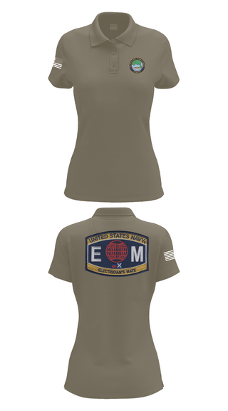 Womens Short Sleeve Performance Polo, Outside Electrical, , Teamtime, Team time, sublimation, custom sports apparel, team uniforms, spirit wear, spiritwear, sports uniforms, custom shirts, team store, custom team store, fundraiser sports, apparel fundraiser