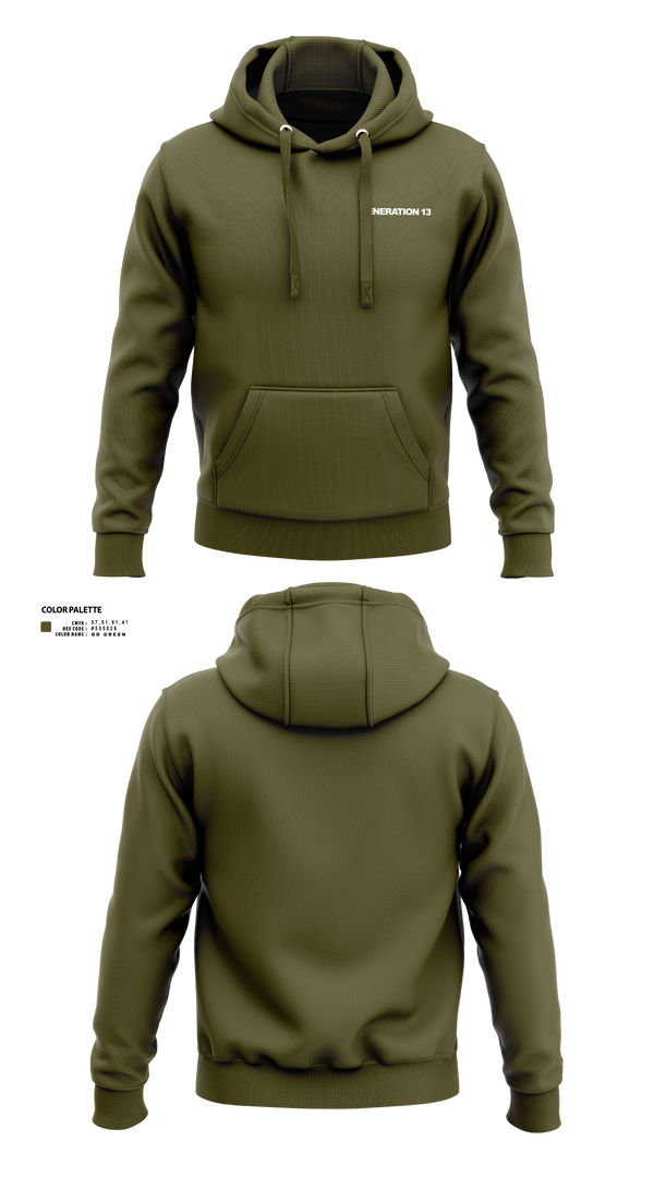 Hoodie, Generation 13, , Teamtime, Team time, sublimation, custom sports apparel, team uniforms, spirit wear, spiritwear, sports uniforms, custom shirts, team store, custom team store, fundraiser sports, apparel fundraiser