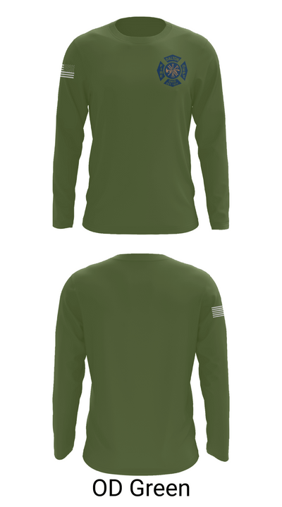 Dalton Fire Department 29083035 Long Sleeve Performance Shirt 46