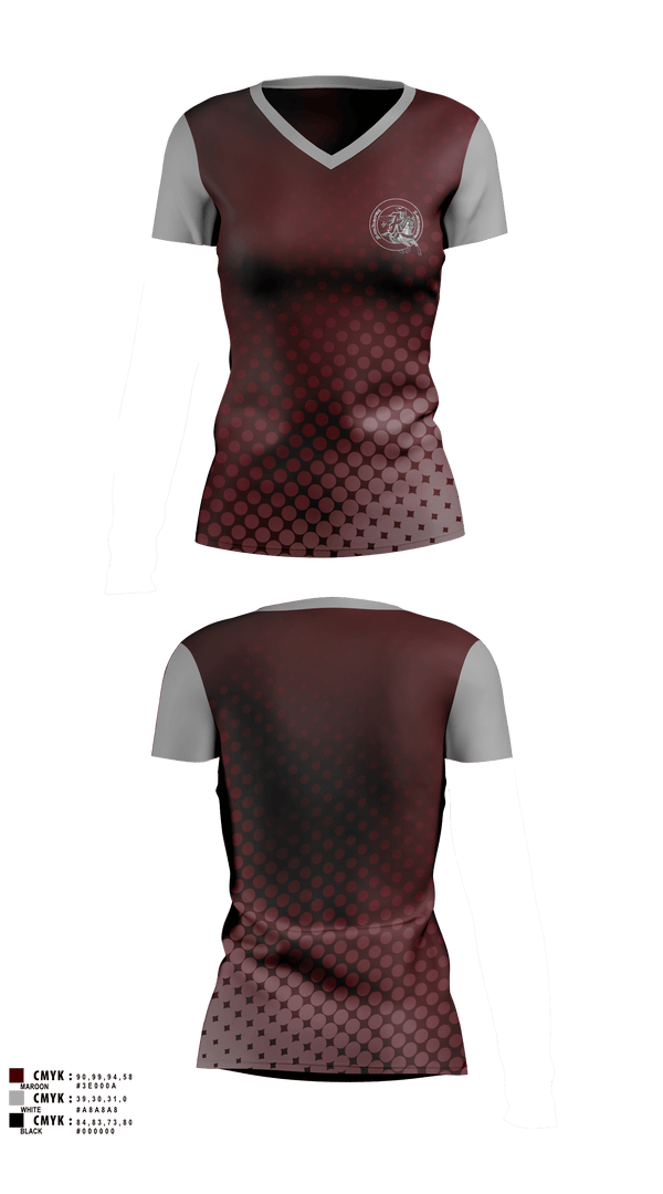 Womens Short Sleeve Vneck Shirt, Amherst Lancers Tennis, Tennis, Teamtime, Team time, sublimation, custom sports apparel, team uniforms, spirit wear, spiritwear, sports uniforms, custom shirts, team store, custom team store, fundraiser sports, apparel fundraiser