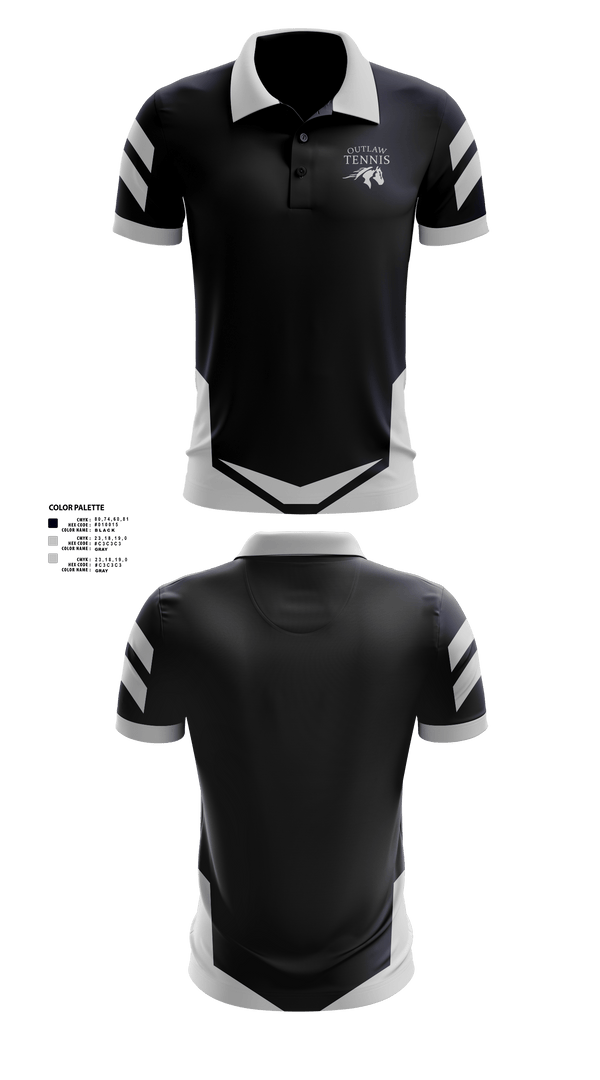 Short Sleeve Performance Polo, Sisters High School Tennis, Tennis, Teamtime, Team time, sublimation, custom sports apparel, team uniforms, spirit wear, spiritwear, sports uniforms, custom shirts, team store, custom team store, fundraiser sports, apparel fundraiser
