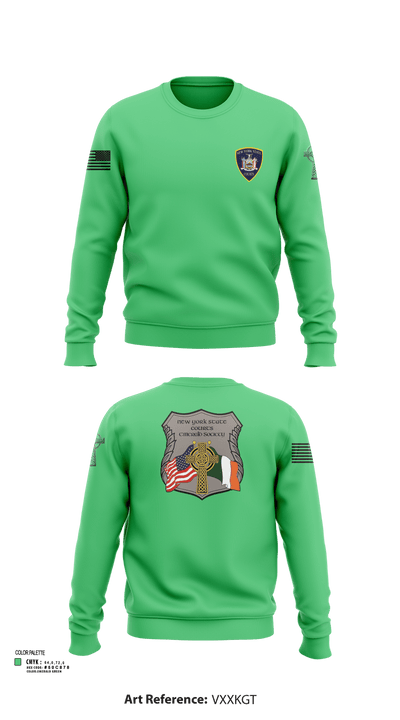 NYS Court Officer 64185384 Crew Neck Sweatshirt - 9 (2)