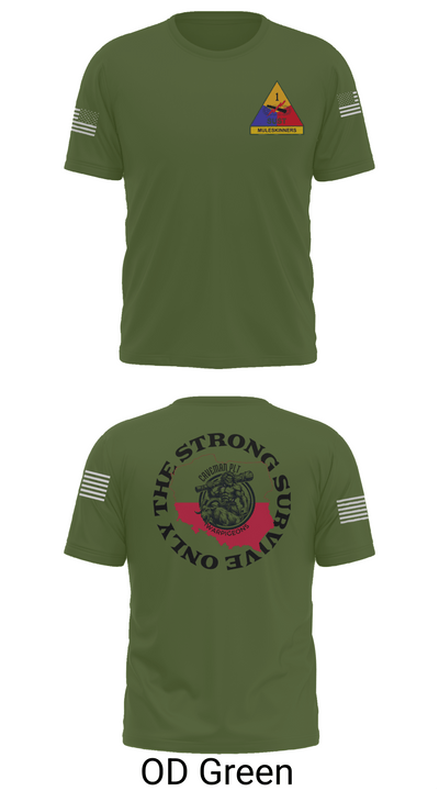 261st BSC CAVEMAN PLT 28746409 Short Sleeve Performance Shirt - 56