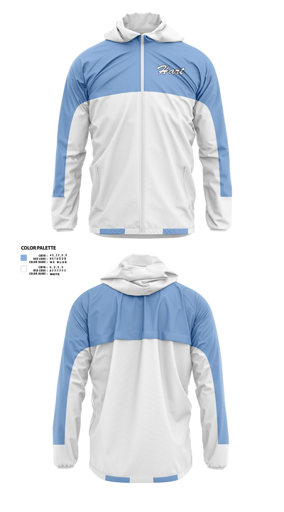 William S Hart Baseball and Softball 95484617 Windbreaker - 3