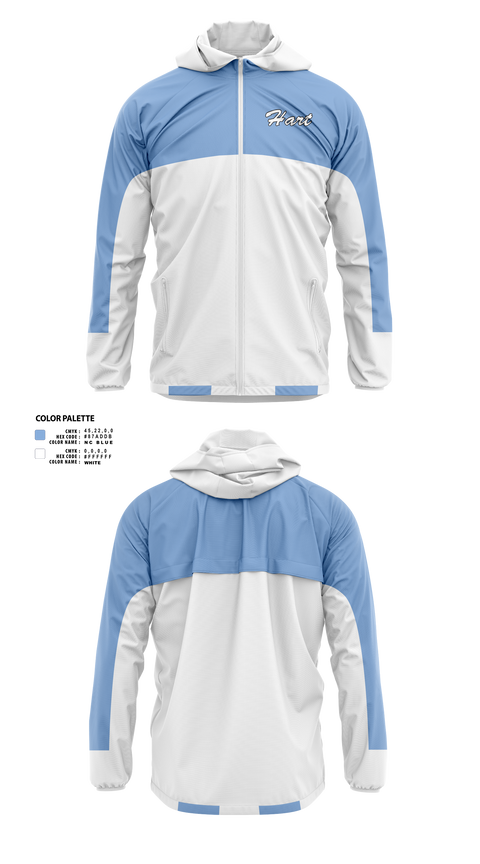 Windbreaker, William S Hart Baseball and Softball, Baseball, Teamtime, Team time, sublimation, custom sports apparel, team uniforms, spirit wear, spiritwear, sports uniforms, custom shirts, team store, custom team store, fundraiser sports, apparel fundraiser