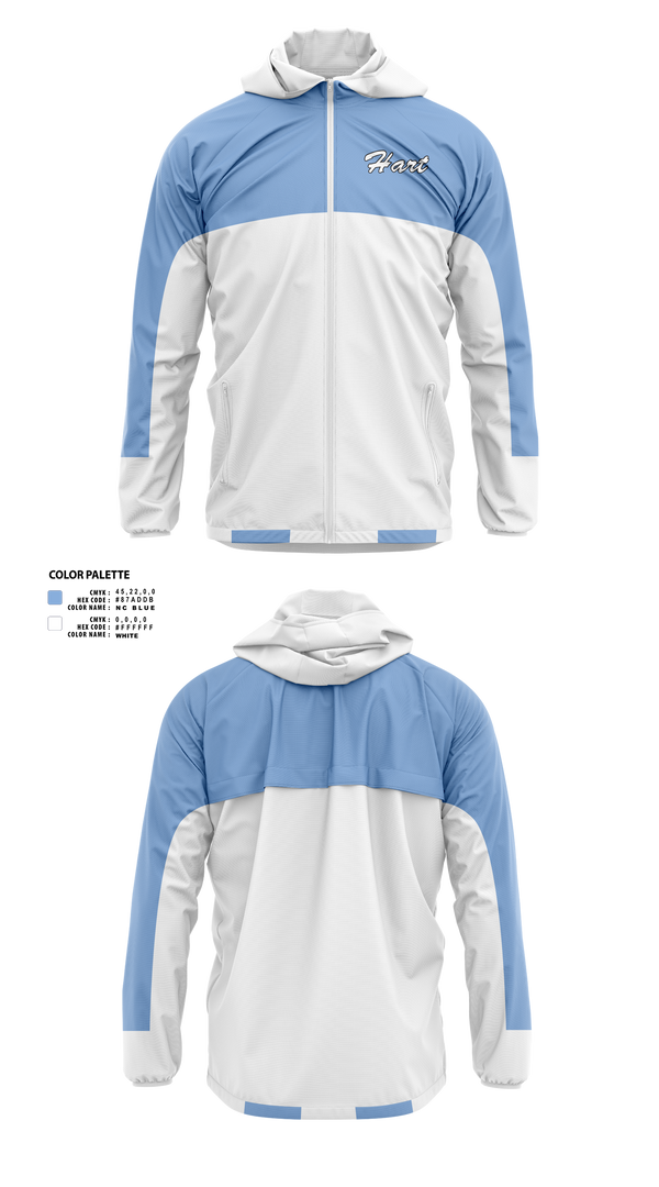 Windbreaker, William S Hart Baseball and Softball, Baseball, Teamtime, Team time, sublimation, custom sports apparel, team uniforms, spirit wear, spiritwear, sports uniforms, custom shirts, team store, custom team store, fundraiser sports, apparel fundraiser