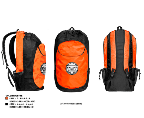 Gear Bag, Monarcas, Field Hockey, Teamtime, Team time, sublimation, custom sports apparel, team uniforms, spirit wear, spiritwear, sports uniforms, custom shirts, team store, custom team store, fundraiser sports, apparel fundraiser
