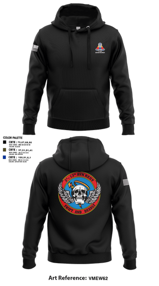 Hoodie, A Co, 2-13th Aviation Regiment, , Teamtime, Team time, sublimation, custom sports apparel, team uniforms, spirit wear, spiritwear, sports uniforms, custom shirts, team store, custom team store, fundraiser sports, apparel fundraiser