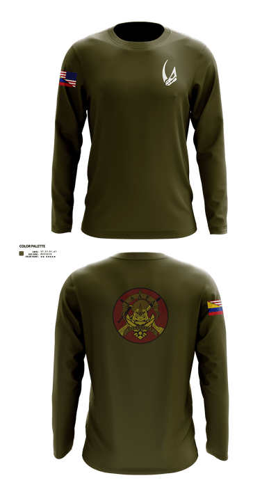 837 TRS Rhinos 90584880 Long Sleeve Performance Shirt 6