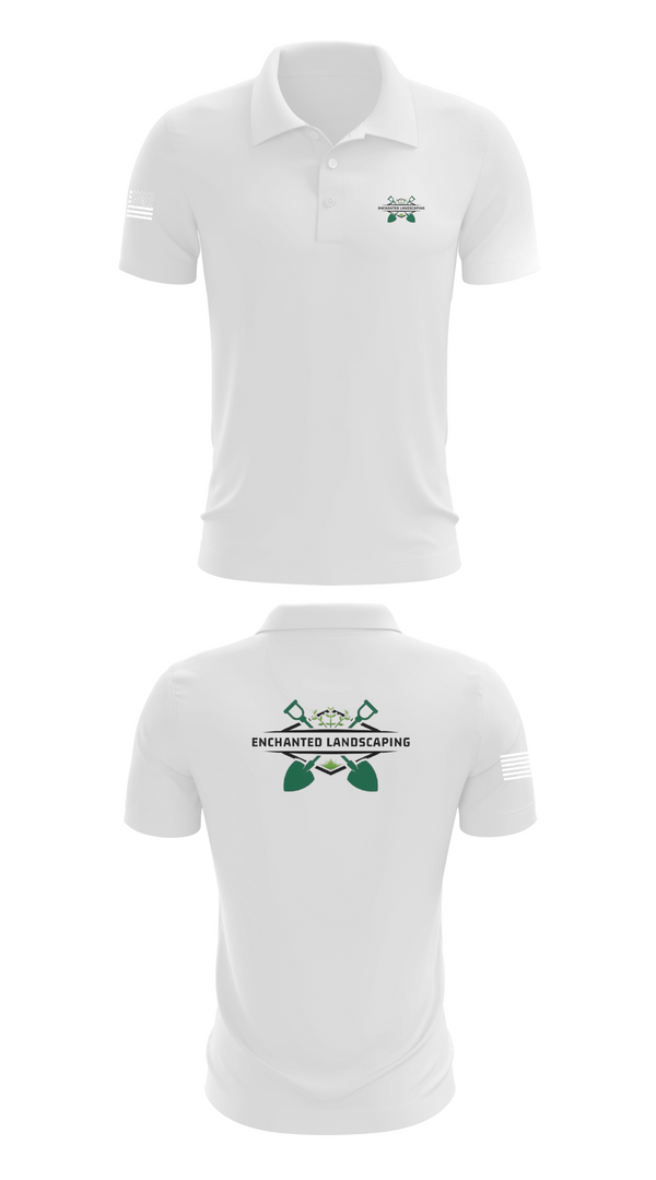 Short Sleeve Performance Polo, Enchanted Landscaping, , Teamtime, Team time, sublimation, custom sports apparel, team uniforms, spirit wear, spiritwear, sports uniforms, custom shirts, team store, custom team store, fundraiser sports, apparel fundraiser