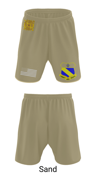 2nd BN (LS) 349th RGT 90715195 Athletic Shorts With Pockets - 89