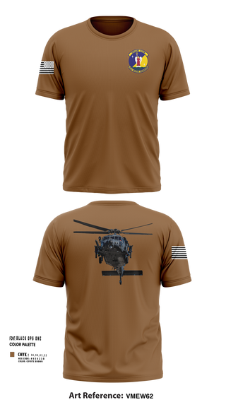 Short Sleeve Performance Shirt, 101st rescue squadron, , Teamtime, Team time, sublimation, custom sports apparel, team uniforms, spirit wear, spiritwear, sports uniforms, custom shirts, team store, custom team store, fundraiser sports, apparel fundraiser