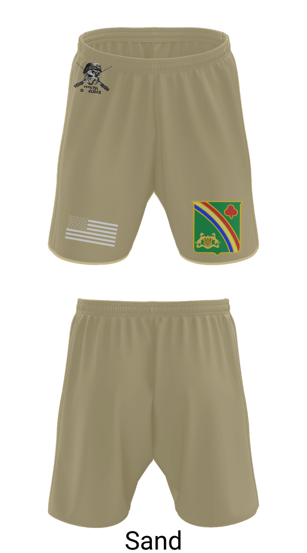 Athletic Shorts With Pockets, 1st Battalion 69th Infantry Regiment, Army, Teamtime, Team time, sublimation, custom sports apparel, team uniforms, spirit wear, spiritwear, sports uniforms, custom shirts, team store, custom team store, fundraiser sports, apparel fundraiser