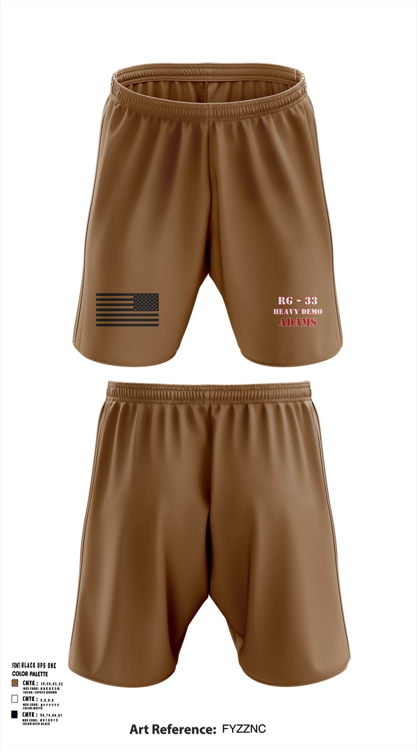 Athletic Shorts With Pockets, CESD Bravo 35th Engineer Battalion, , Teamtime, Team time, sublimation, custom sports apparel, team uniforms, spirit wear, spiritwear, sports uniforms, custom shirts, team store, custom team store, fundraiser sports, apparel fundraiser