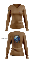 NMCB 4 38058796 Women's Long Sleeve V-neck Shirt - 3