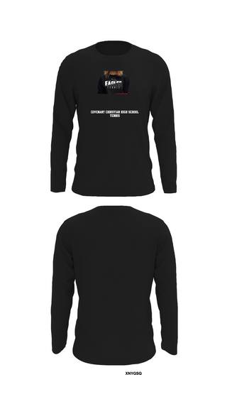 Long Sleeve Performance Shirt, Covenant Christian High School Tennis, Tennis, Teamtime, Team time, sublimation, custom sports apparel, team uniforms, spirit wear, spiritwear, sports uniforms, custom shirts, team store, custom team store, fundraiser sports, apparel fundraiser