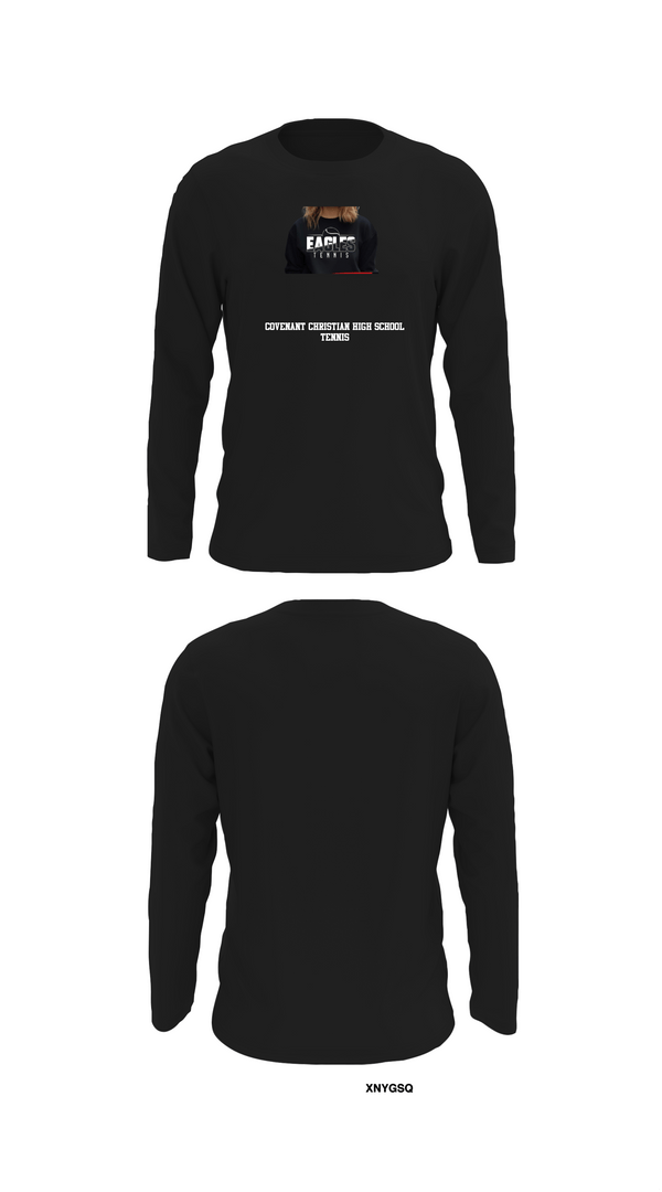 Long Sleeve Performance Shirt, Covenant Christian High School Tennis, Tennis, Teamtime, Team time, sublimation, custom sports apparel, team uniforms, spirit wear, spiritwear, sports uniforms, custom shirts, team store, custom team store, fundraiser sports, apparel fundraiser