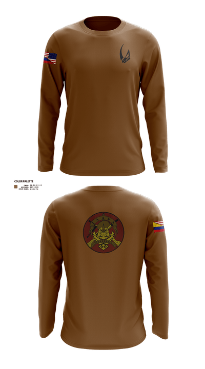 837 TRS Rhinos 90584880 Long Sleeve Performance Shirt 5