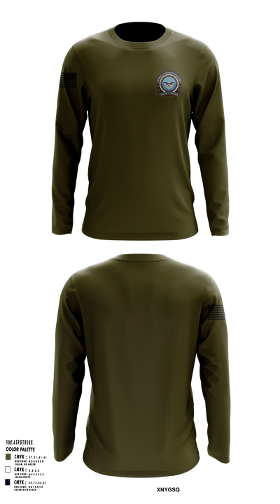 Defense Cortinating Element 97094891 Long Sleeve Performance Shirt 108