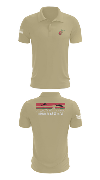 Short Sleeve Performance Polo, 1528th FSC (SO) (A), , Teamtime, Team time, sublimation, custom sports apparel, team uniforms, spirit wear, spiritwear, sports uniforms, custom shirts, team store, custom team store, fundraiser sports, apparel fundraiser