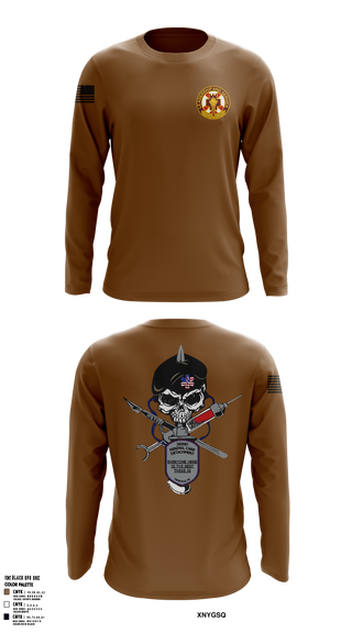 Long Sleeve Performance Shirt, 382nd Minimal Care Detachment, Army, Teamtime, Team time, sublimation, custom sports apparel, team uniforms, spirit wear, spiritwear, sports uniforms, custom shirts, team store, custom team store, fundraiser sports, apparel fundraiser