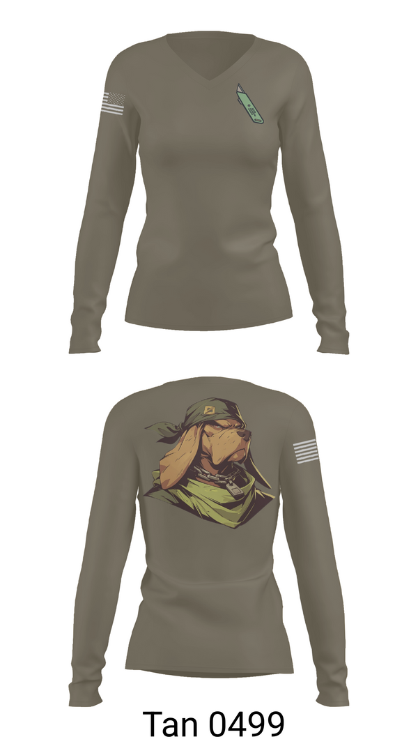 Womens Long Sleeve Vneck Shirt, Supply Chain Management, , Teamtime, Team time, sublimation, custom sports apparel, team uniforms, spirit wear, spiritwear, sports uniforms, custom shirts, team store, custom team store, fundraiser sports, apparel fundraiser