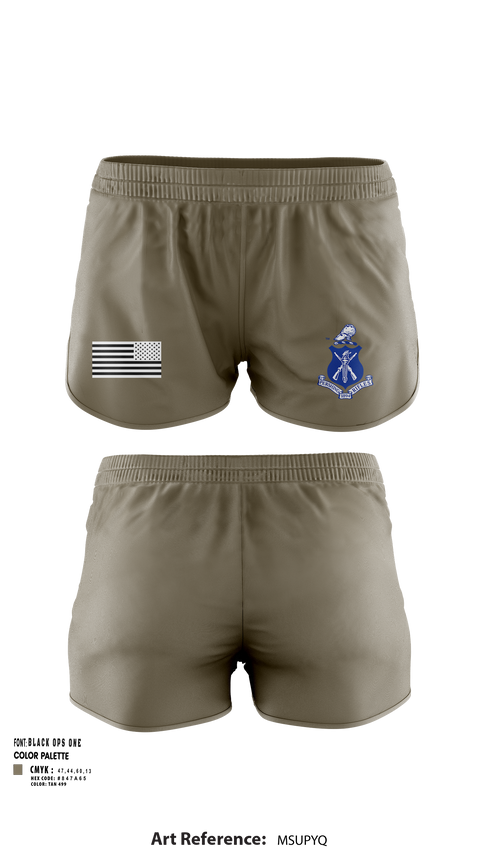 Ranger Panties, Pershing Rifles Troop L-1, , Teamtime, Team time, sublimation, custom sports apparel, team uniforms, spirit wear, spiritwear, sports uniforms, custom shirts, team store, custom team store, fundraiser sports, apparel fundraiser