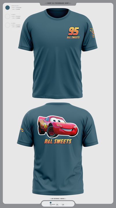 R&L Sweets 48994263 Short Sleeve Performance Shirt - 1