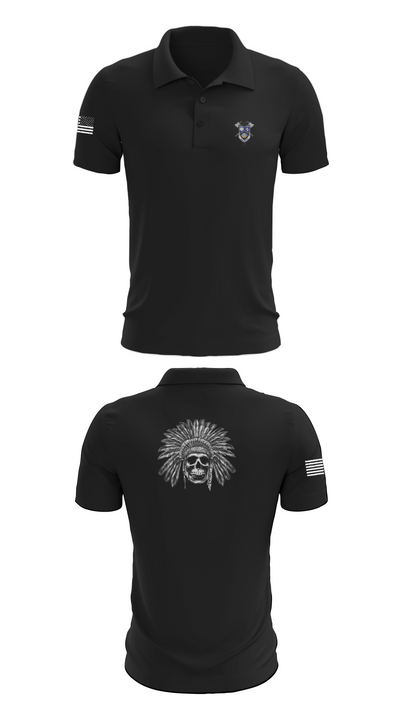 2-23IN CRAZYHORSE CO. 51563719 Short Sleeve Performance Polo - 27