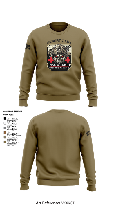 7248th MSU 46326477 Crew Neck Sweatshirt - 5