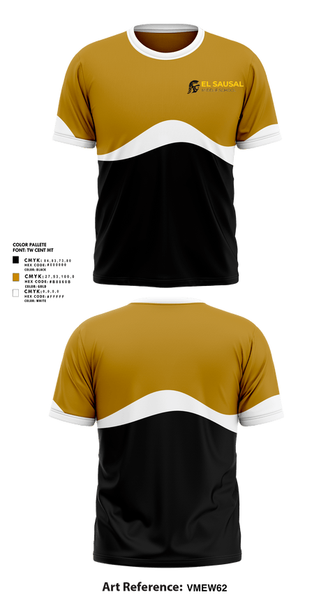 Short Sleeve Performance Shirt, El Sausal Middle School, Spirit Store, Teamtime, Team time, sublimation, custom sports apparel, team uniforms, spirit wear, spiritwear, sports uniforms, custom shirts, team store, custom team store, fundraiser sports, apparel fundraiser