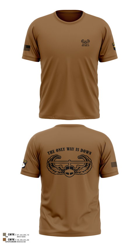 Short Sleeve Performance Shirt, AASLT 10-25 Ft. Campbell, Kentucky, , Teamtime, Team time, sublimation, custom sports apparel, team uniforms, spirit wear, spiritwear, sports uniforms, custom shirts, team store, custom team store, fundraiser sports, apparel fundraiser