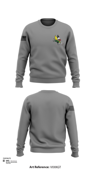 Crew Neck Sweatshirt, 124th ATKS, , Teamtime, Team time, sublimation, custom sports apparel, team uniforms, spirit wear, spiritwear, sports uniforms, custom shirts, team store, custom team store, fundraiser sports, apparel fundraiser
