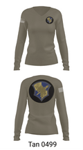 AOSD 75048162 Women's Long Sleeve V-neck Shirt - 77