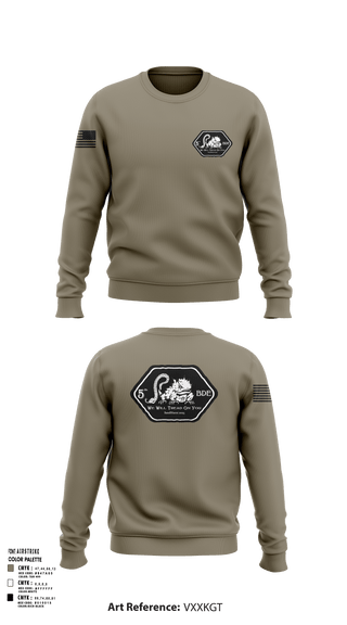 Crew Neck Sweatshirt, TCU Ranger Challenge, , Teamtime, Team time, sublimation, custom sports apparel, team uniforms, spirit wear, spiritwear, sports uniforms, custom shirts, team store, custom team store, fundraiser sports, apparel fundraiser