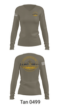 E Co 4th Recon BN 66844885 Women's Long Sleeve V-neck Shirt - 77