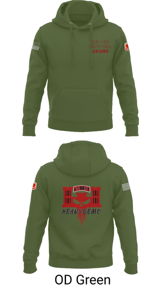 Hoodie, CESD Bravo 35th Engineer Battalion, , Teamtime, Team time, sublimation, custom sports apparel, team uniforms, spirit wear, spiritwear, sports uniforms, custom shirts, team store, custom team store, fundraiser sports, apparel fundraiser