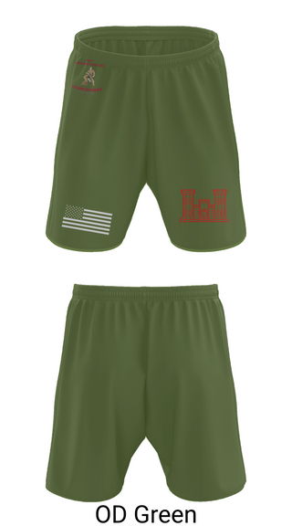 Athletic Shorts With Pockets, 206th EN BN, , Teamtime, Team time, sublimation, custom sports apparel, team uniforms, spirit wear, spiritwear, sports uniforms, custom shirts, team store, custom team store, fundraiser sports, apparel fundraiser