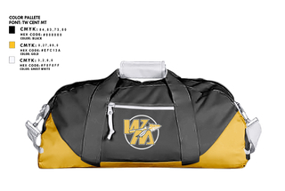 Duffle Bag, Watkins Memorial High School Girls Golf, Golf, Teamtime, Team time, sublimation, custom sports apparel, team uniforms, spirit wear, spiritwear, sports uniforms, custom shirts, team store, custom team store, fundraiser sports, apparel fundraiser