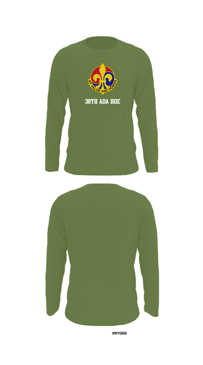 38th ADA BDE 15274491 Long Sleeve Performance Shirt 52