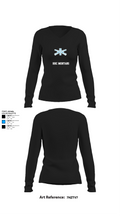 HHC Mortars 63835758 Women's Long Sleeve V-neck Shirt - 22