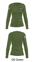 TMO 74383076 Women's Long Sleeve V-neck Shirt - 57
