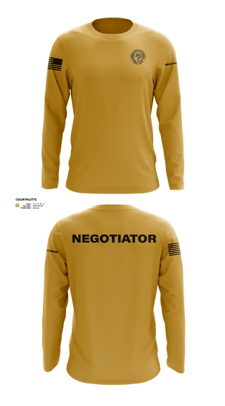 Long Sleeve Performance Shirt, Montgomery County Police CNT, , Teamtime, Team time, sublimation, custom sports apparel, team uniforms, spirit wear, spiritwear, sports uniforms, custom shirts, team store, custom team store, fundraiser sports, apparel fundraiser