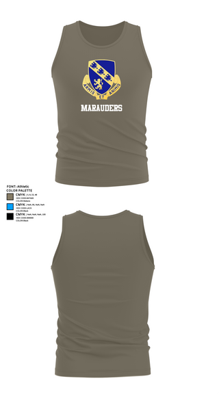 Tank Top, Marauders, Army, Teamtime, Team time, sublimation, custom sports apparel, team uniforms, spirit wear, spiritwear, sports uniforms, custom shirts, team store, custom team store, fundraiser sports, apparel fundraiser