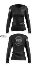 Silent Battles 26852061 Women's Long Sleeve V-neck Shirt - 1