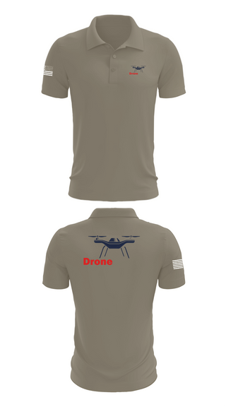 Short Sleeve Performance Polo, DRONE RECON, , Teamtime, Team time, sublimation, custom sports apparel, team uniforms, spirit wear, spiritwear, sports uniforms, custom shirts, team store, custom team store, fundraiser sports, apparel fundraiser