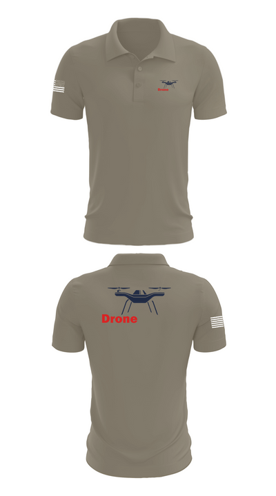 DRONE RECON 39947592 Short Sleeve Performance Polo - 30