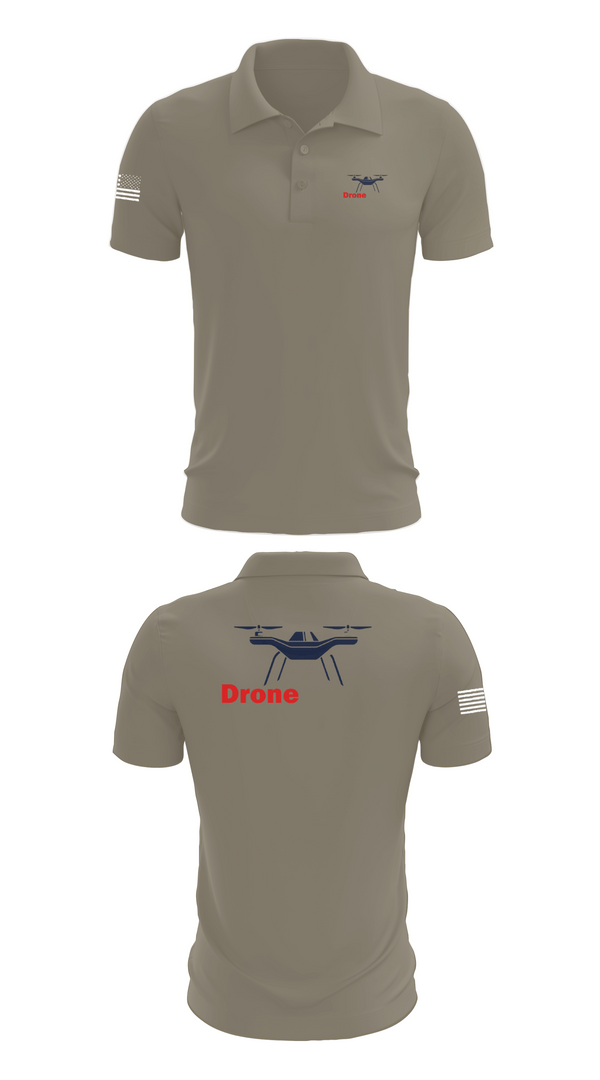 Short Sleeve Performance Polo, DRONE RECON, , Teamtime, Team time, sublimation, custom sports apparel, team uniforms, spirit wear, spiritwear, sports uniforms, custom shirts, team store, custom team store, fundraiser sports, apparel fundraiser